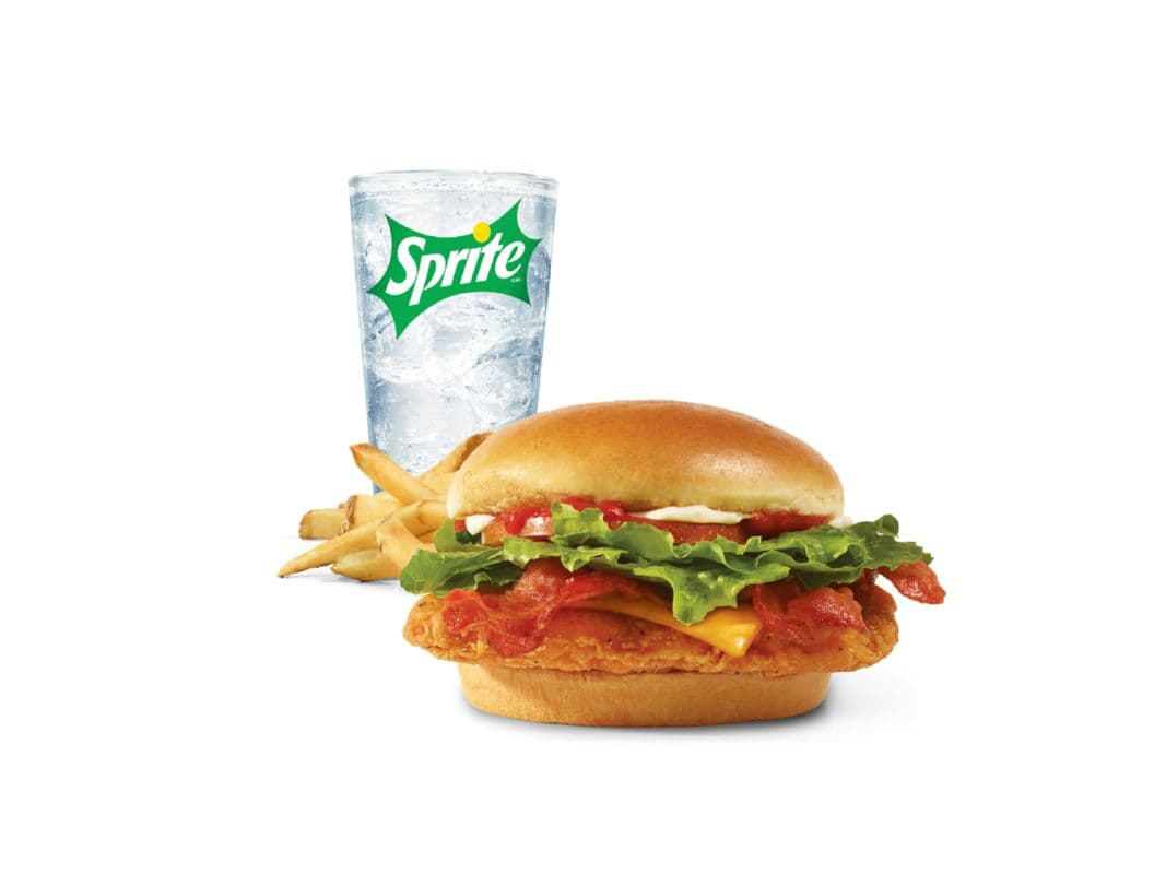 Spicy Chicken Club Combo - Medium