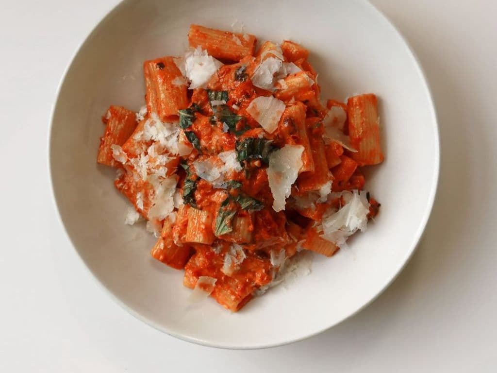 Spicy Rose Rigatoni