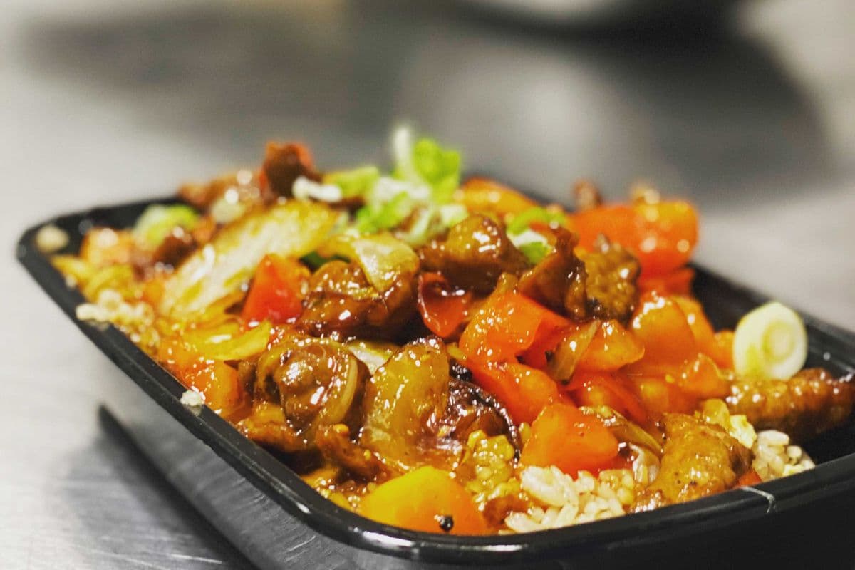 Beef and Tomato Fried Rice