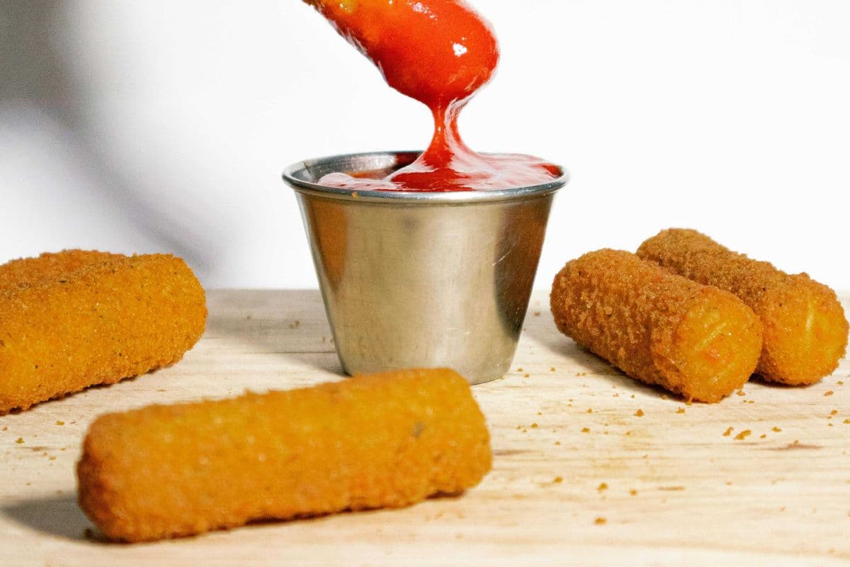 Deep Fried Mozzarella Sticks