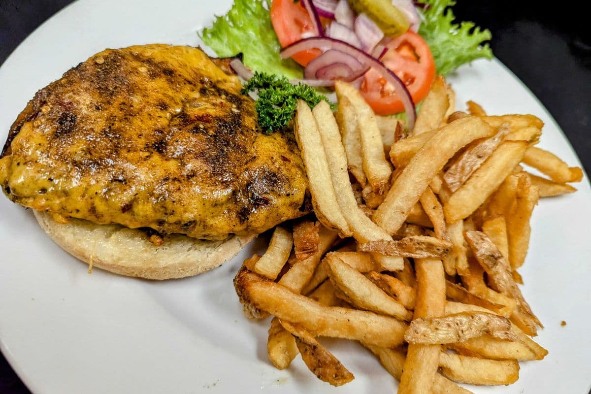 Jerk Chicken Burger