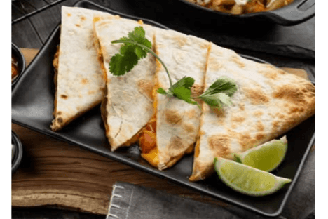 Bacon Cheeseburger Quesadilla