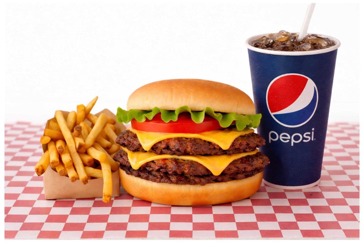 Triple Cheeseburger Combo