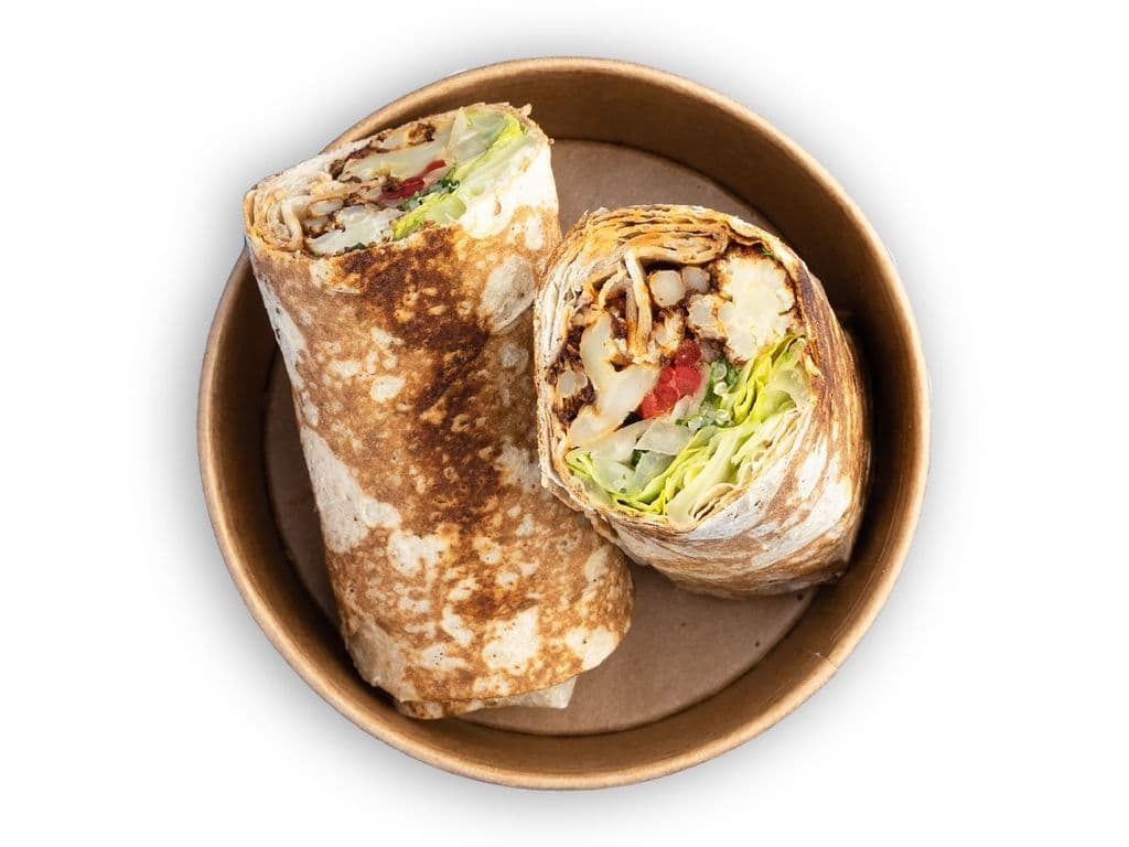 Spicy Cauliflower Wrap