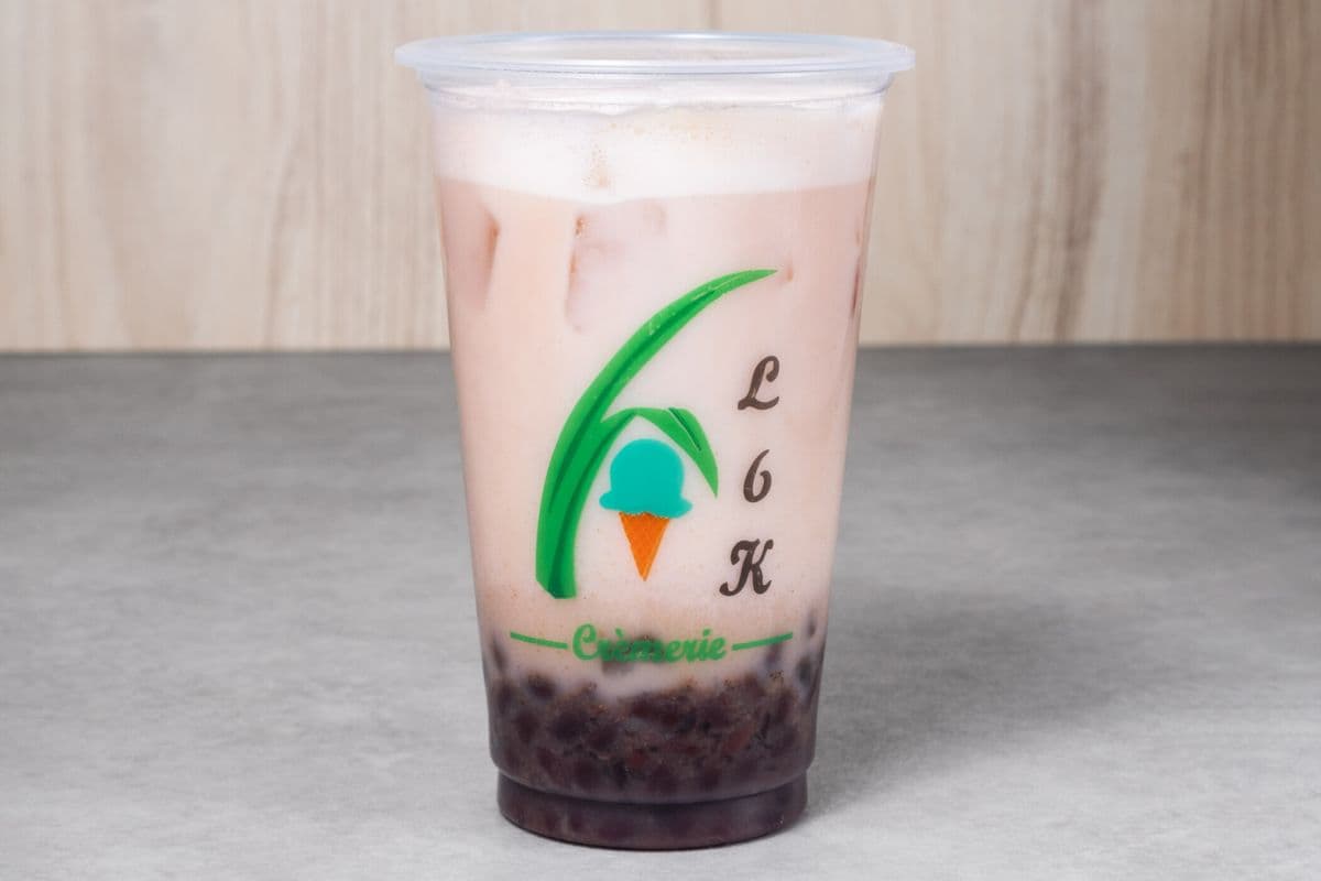 Thé aux Perles au Fève Rouge / Red Bean Bubble Tea