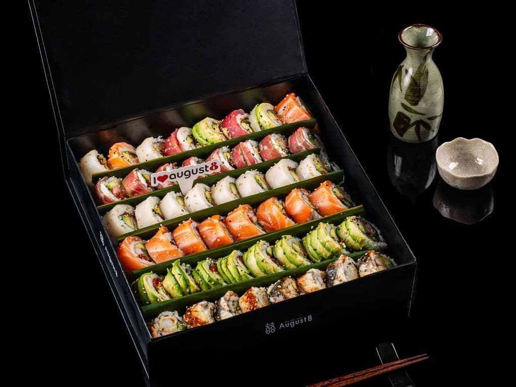 Aug 8 Maki Tray Gold (48pcs)