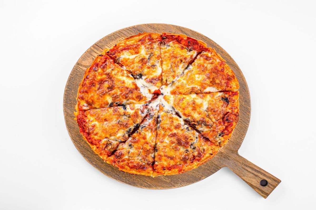 7. 14" Extra-Large Pepperoni and Mushroom Pizza
