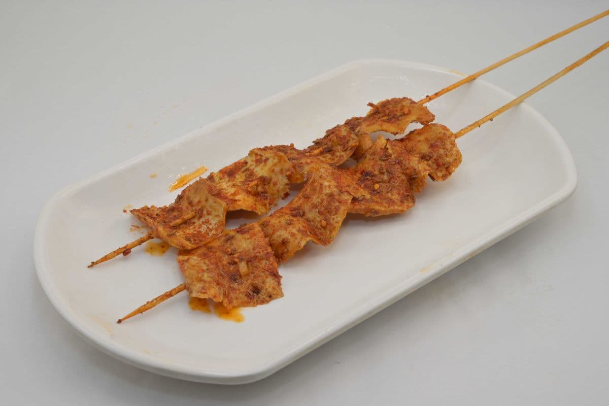 Ox Throat (2 skewers) 烤黄喉 (2串)