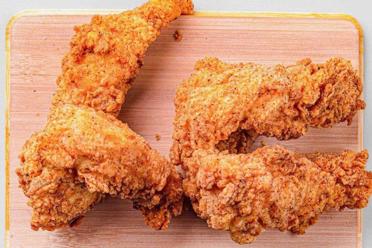 4 chicken strips