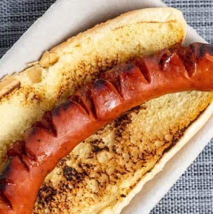 Sausage on a Bun - Spicy