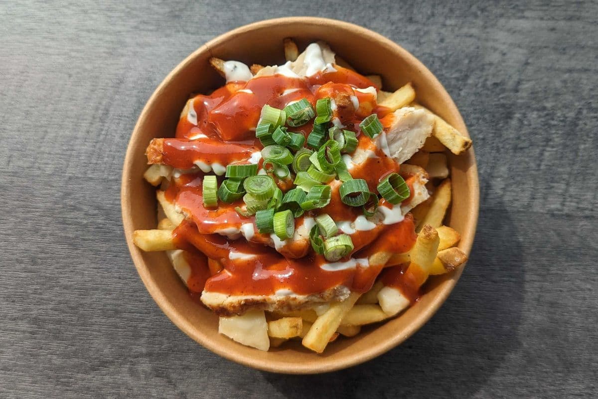 Buffalo Chicken Poutine