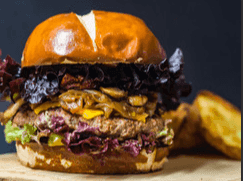 Swiss Mushroom Burger