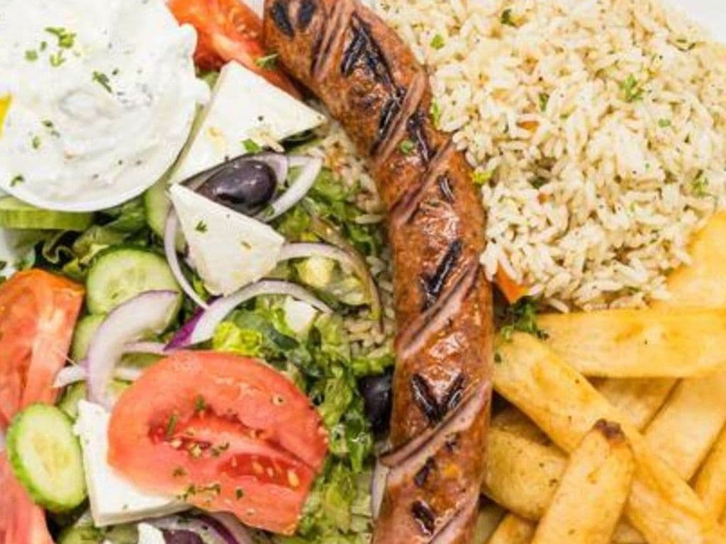 Assiette de Loukaniko / Loukaniko platter