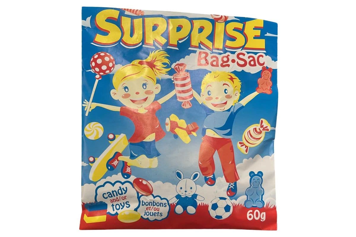 Surprise Bag With Candy And or Toy (60 g)