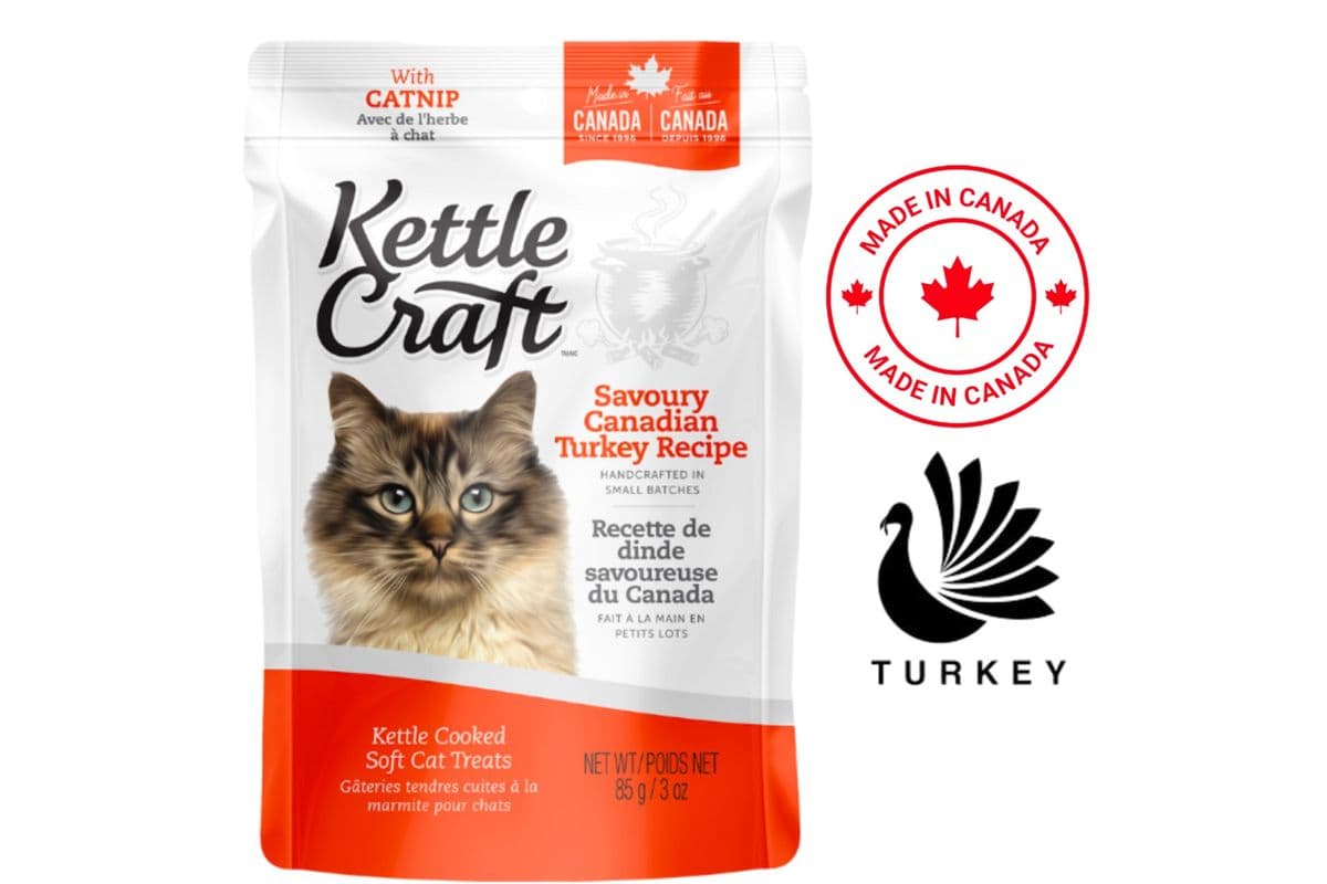 Kettle Craft - Savoury Canadian Turkey Cat Treats (85 g)