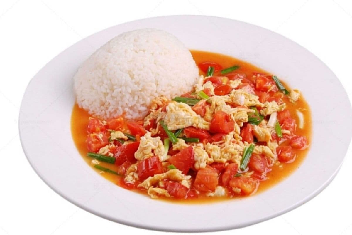 R5 Fried Egg and Tomato Rice(番茄鸡蛋盖饭)