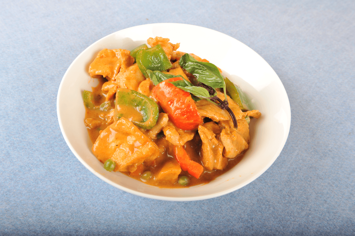 34. Red Curry Chicken