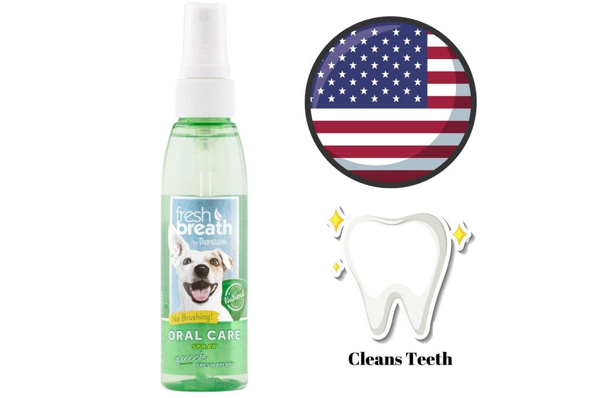 TropiClean - Teeth Oral Care Spray For Dogs (4 oz)