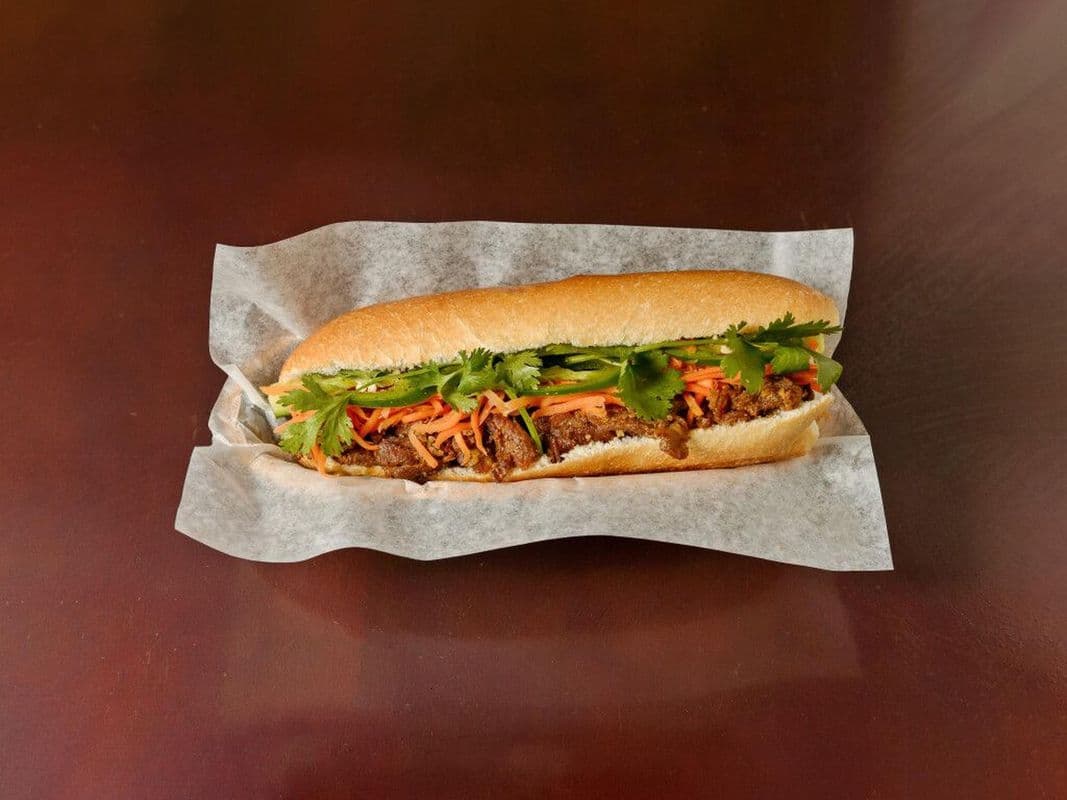A10. Grilled Lemongrass Chicken and Pork Sub