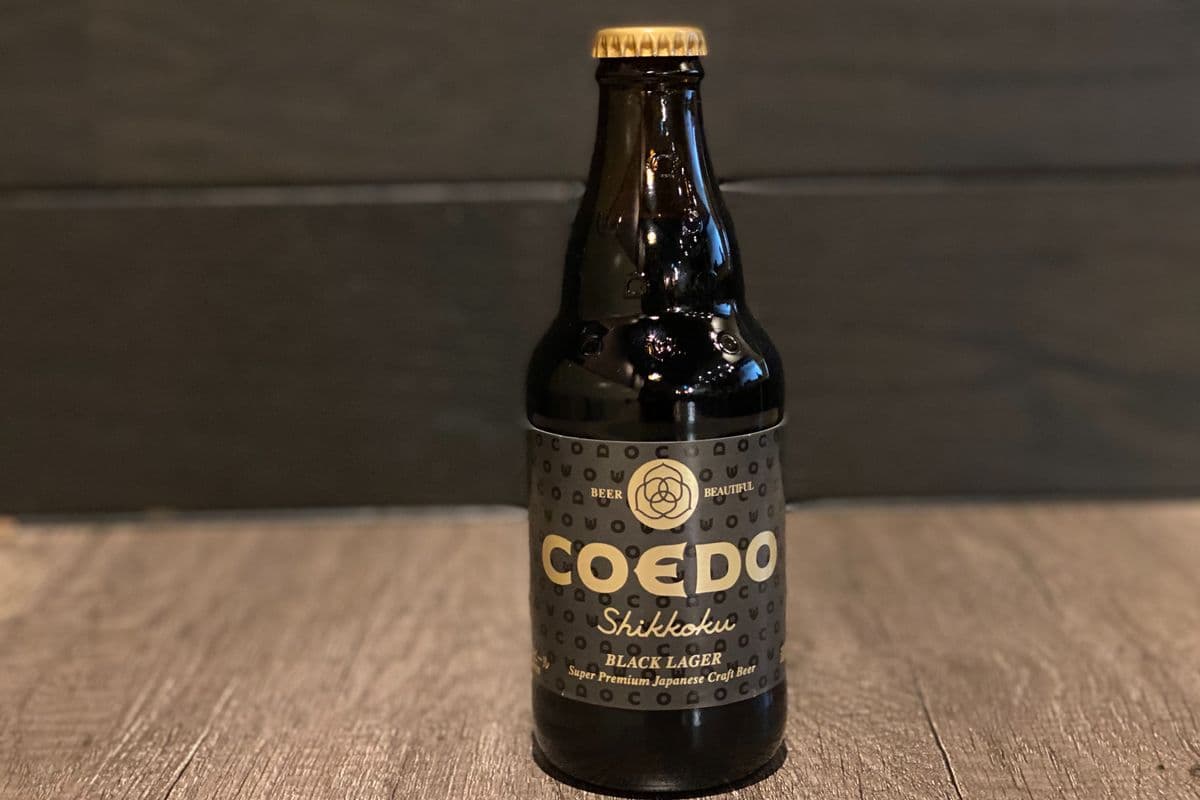 Coedo Shikkoku (Black Lager) (1 x 330 ml Bottle)