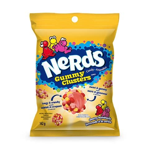 Nerds Gummy Cluster Cherry Lemonade 142g
