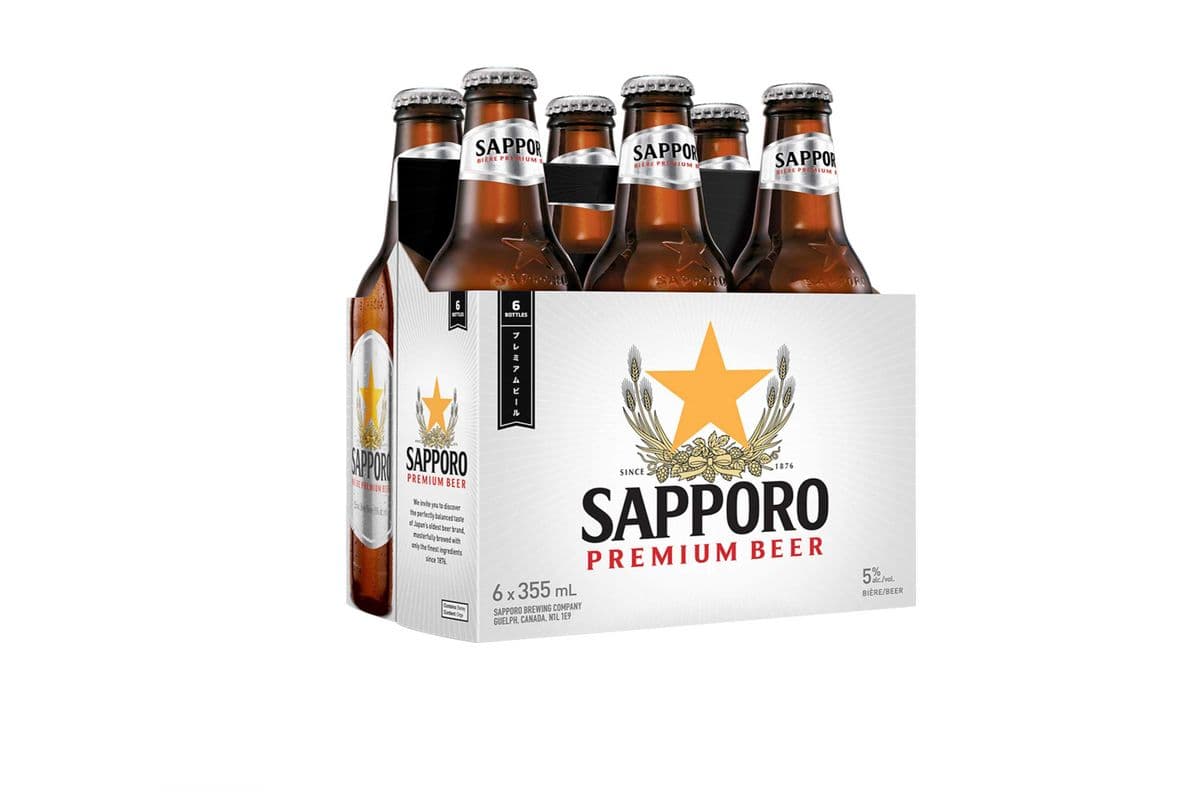 Sapporo (6 Pack) (6 x 355ml)