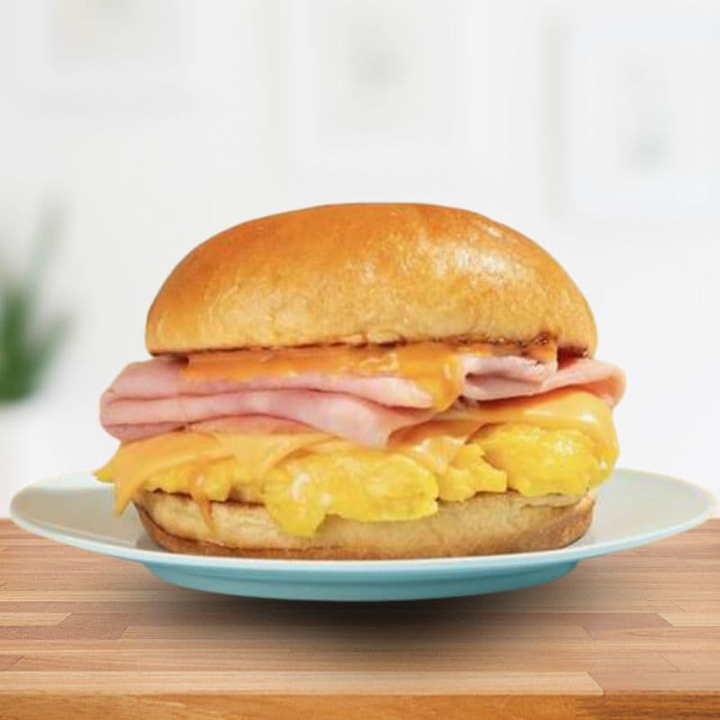 Ham, Egg and Cheese Sandwich