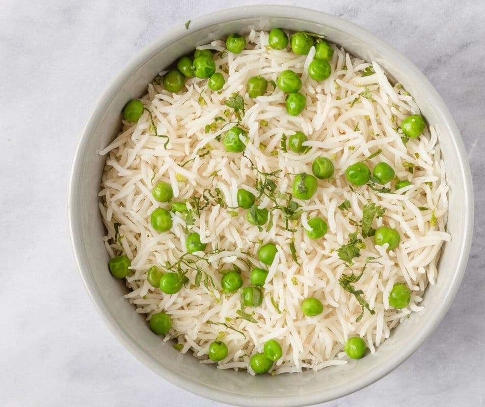 Green Peas Pulao