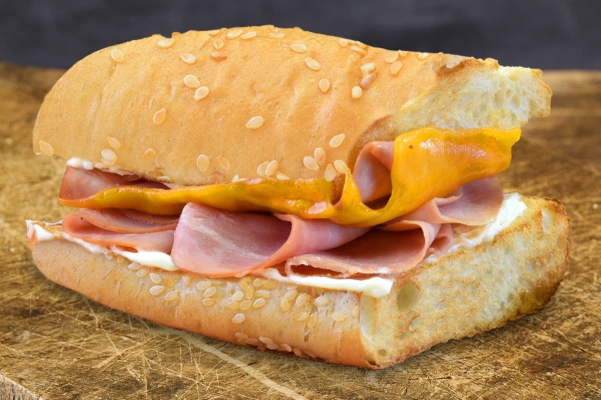 Kids Ham and Cheese Sub