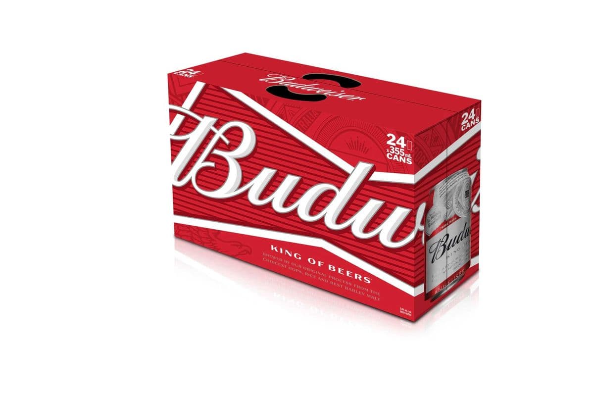 Budweiser (24 Pack ) (1 x 355 ML)