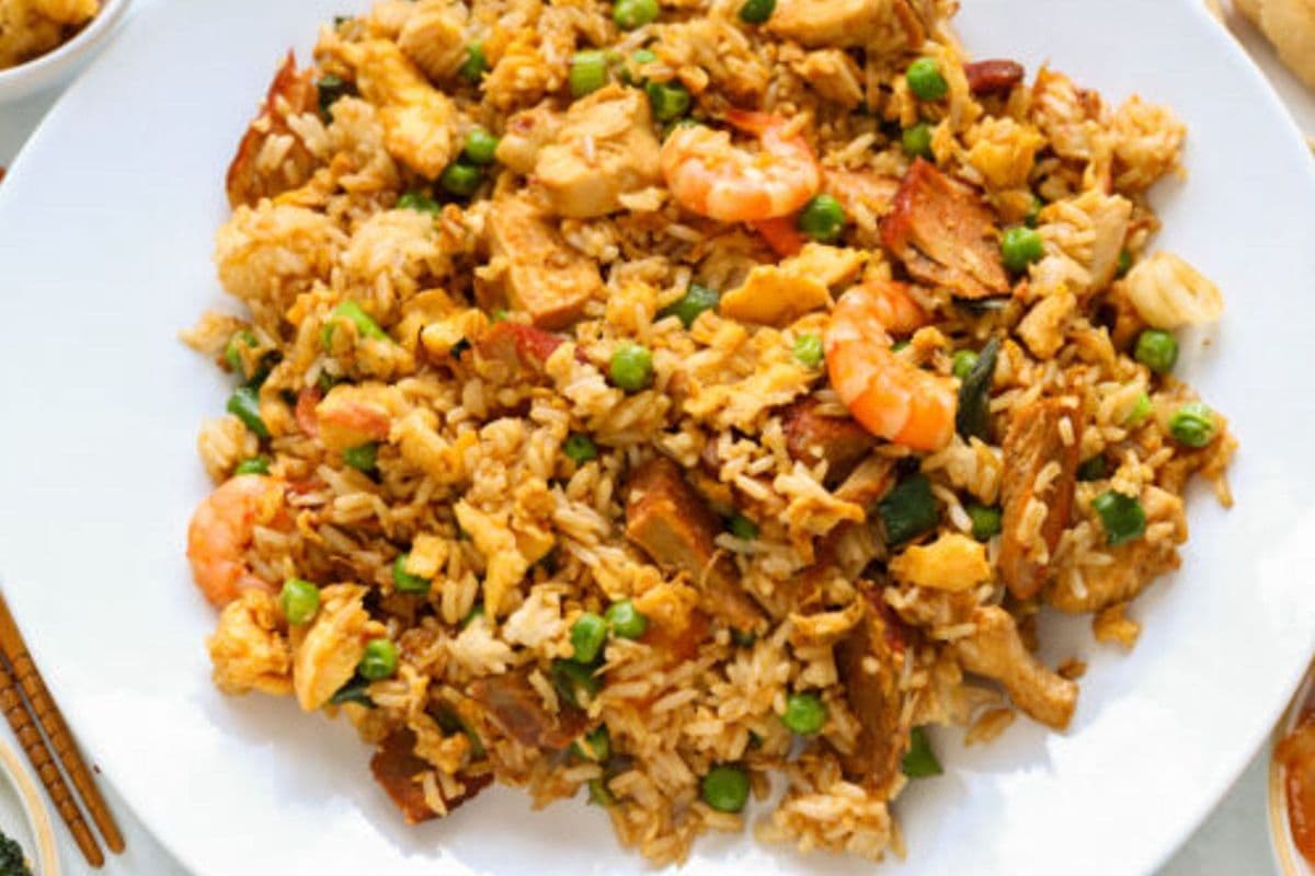 o FRIED RICE - PRAWNS