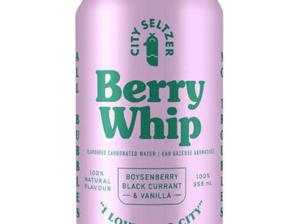 CITY SELTZER BERRY WHIP 355ML