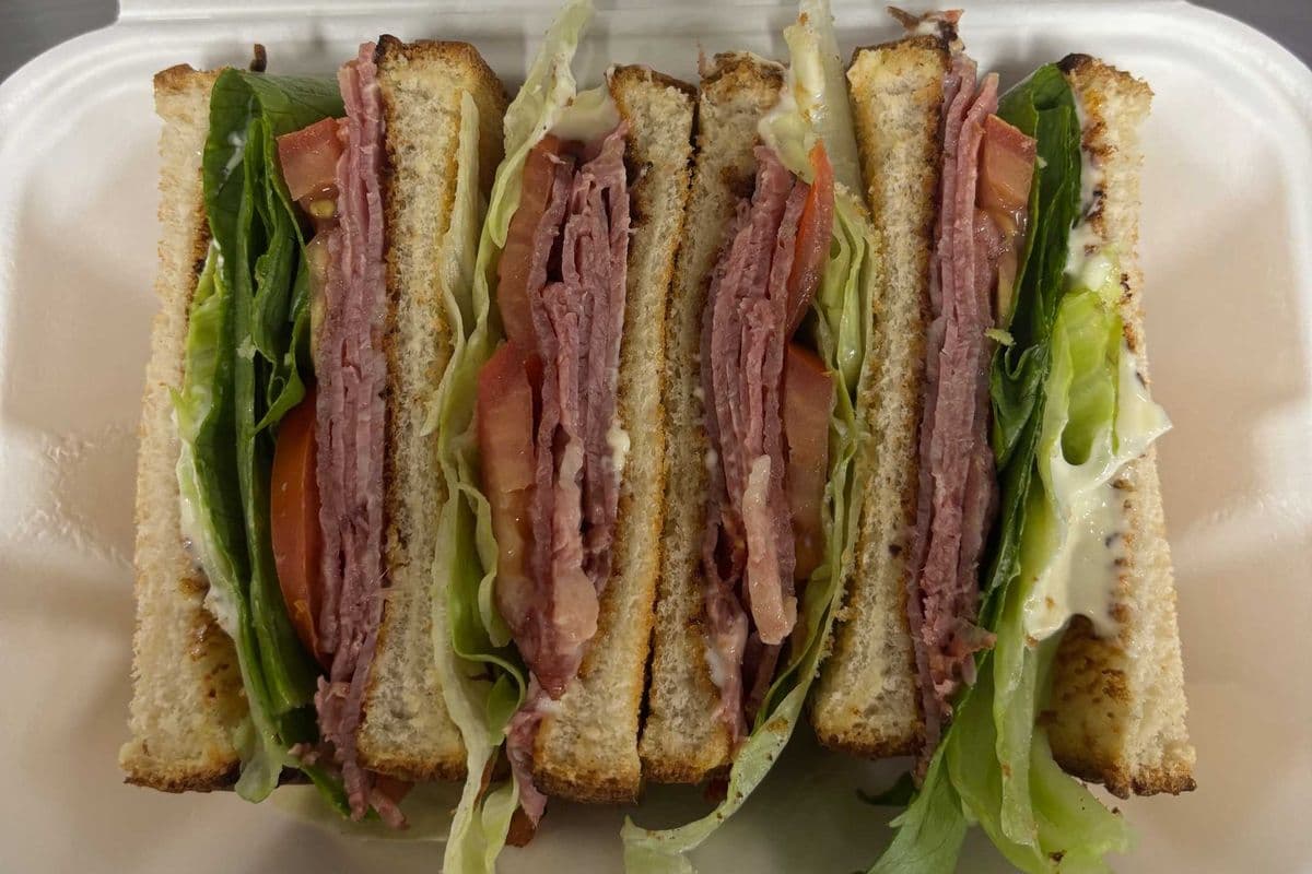 Pastrami and Bacon Club