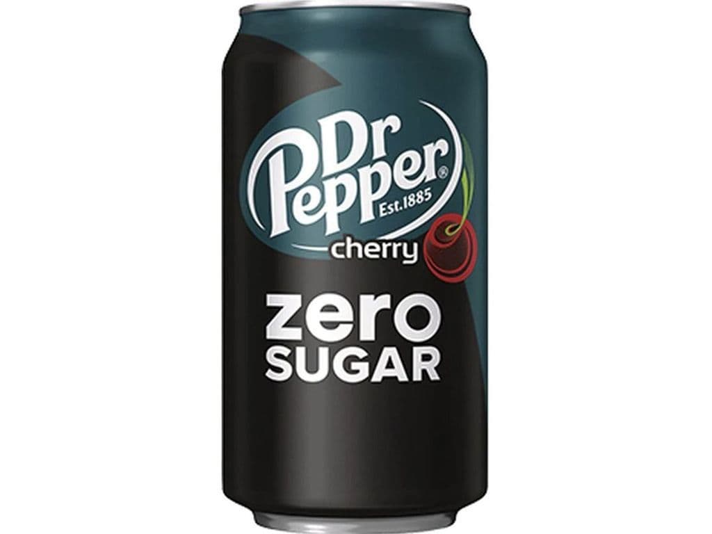 Dr Pepper Cherry Zero Sugar 355ml Pop