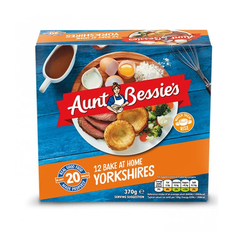 Aunt Bessie's - 12 Bake At Home Yorkshires
