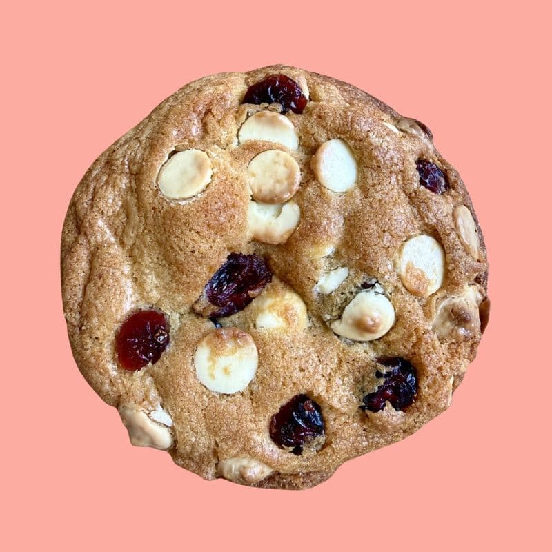 Macadamia white chocolate cranberry   / Macadam chocolat blanc et canneberge