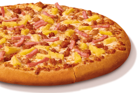 12" Bacon Hula Hawaiian