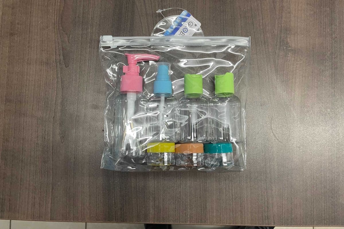 Travel Pouch w/ 7 Containers