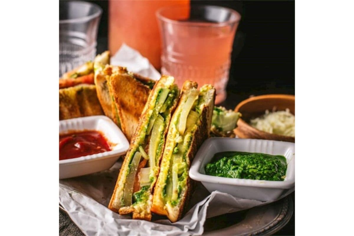 Grilled Bombay Sandwich