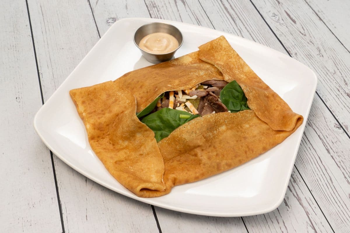 Beef Steak Crepe