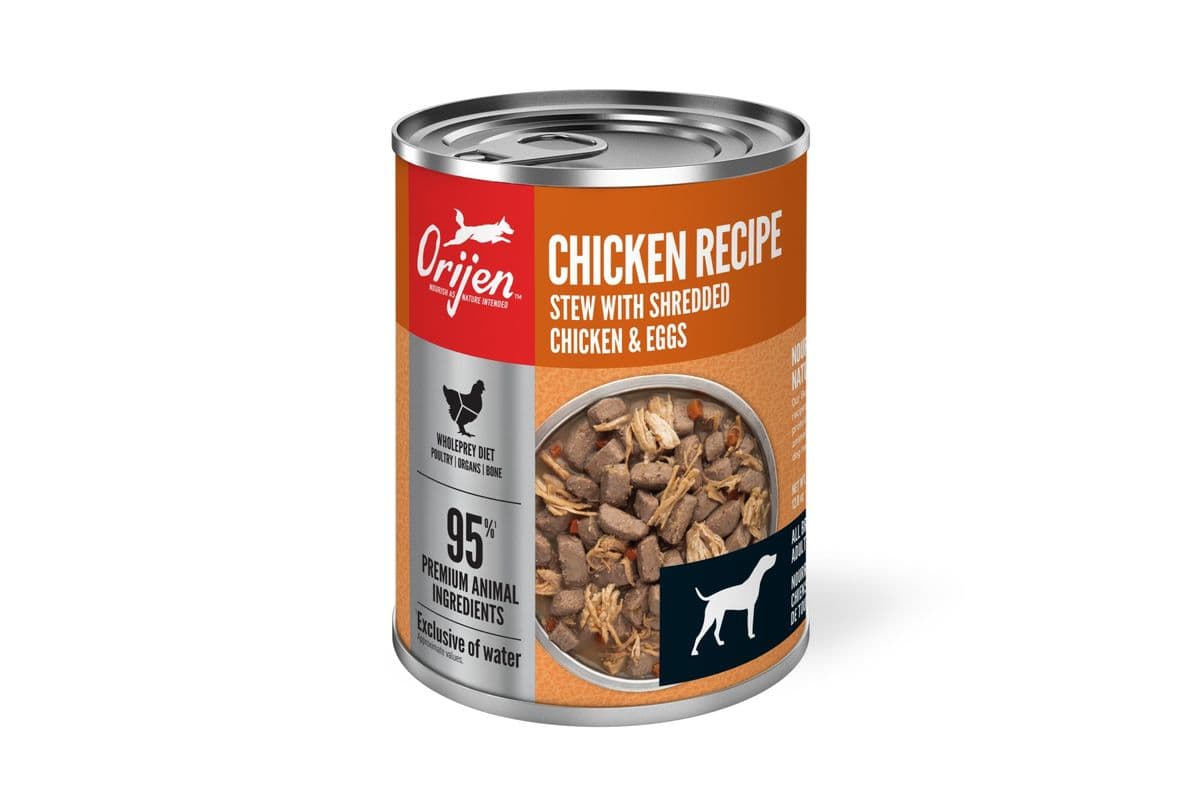 ORIJEN Chicken Stew with Shredded Chicken & Eggs Wet Dog Food (12.8 oz)