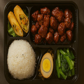 Black Pepper Beef Tenderloin Bento🌶 / 鐵板黑胡椒牛柳便當🌶