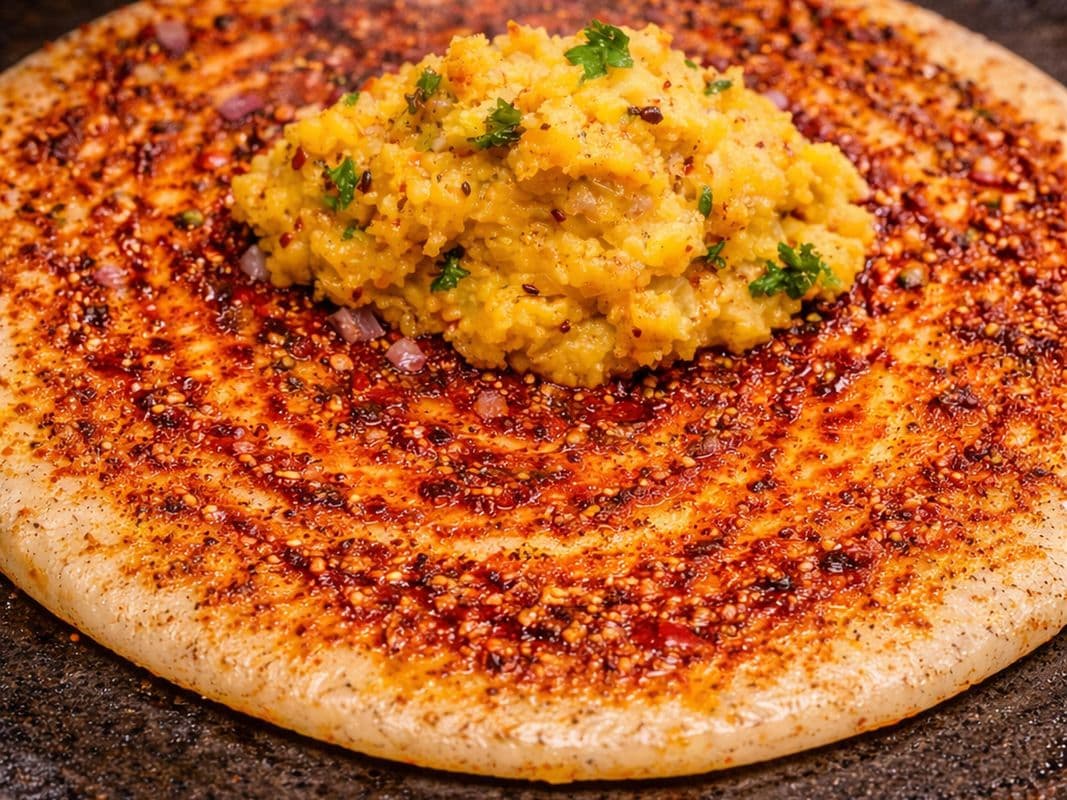 🌶🌶Spicy Kara Masala Dosa (Single)
