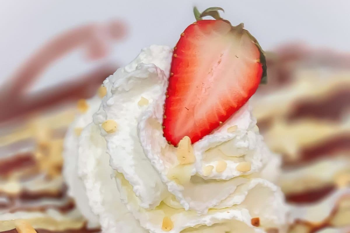 Nutella and Strawberry Crepe