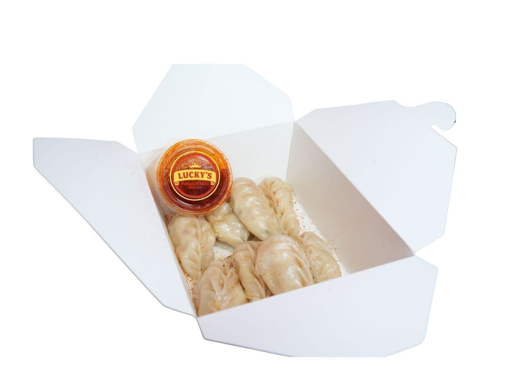 Steamed Paneer Momos 