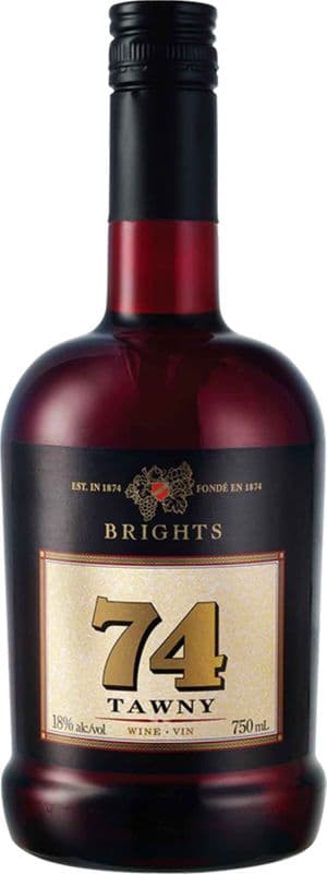 Brights 74 Tawny (750 ml) (1 x 750ML)