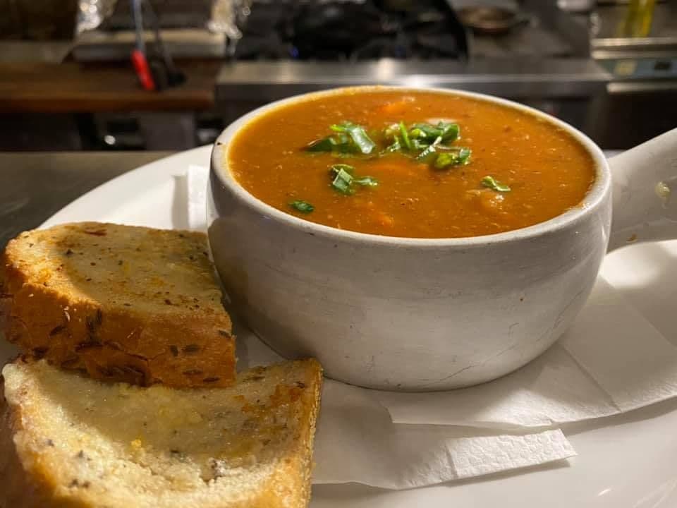 Sweet Potato Carrot Ginger Soup