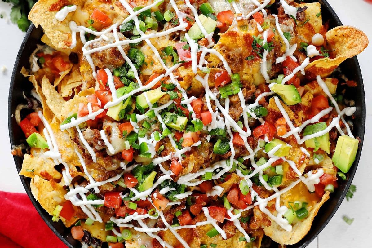 beef nachos