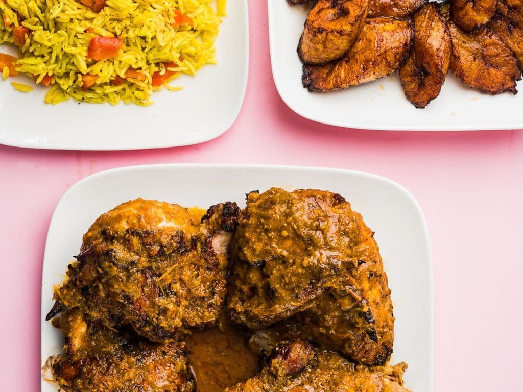 Repas poulet familial