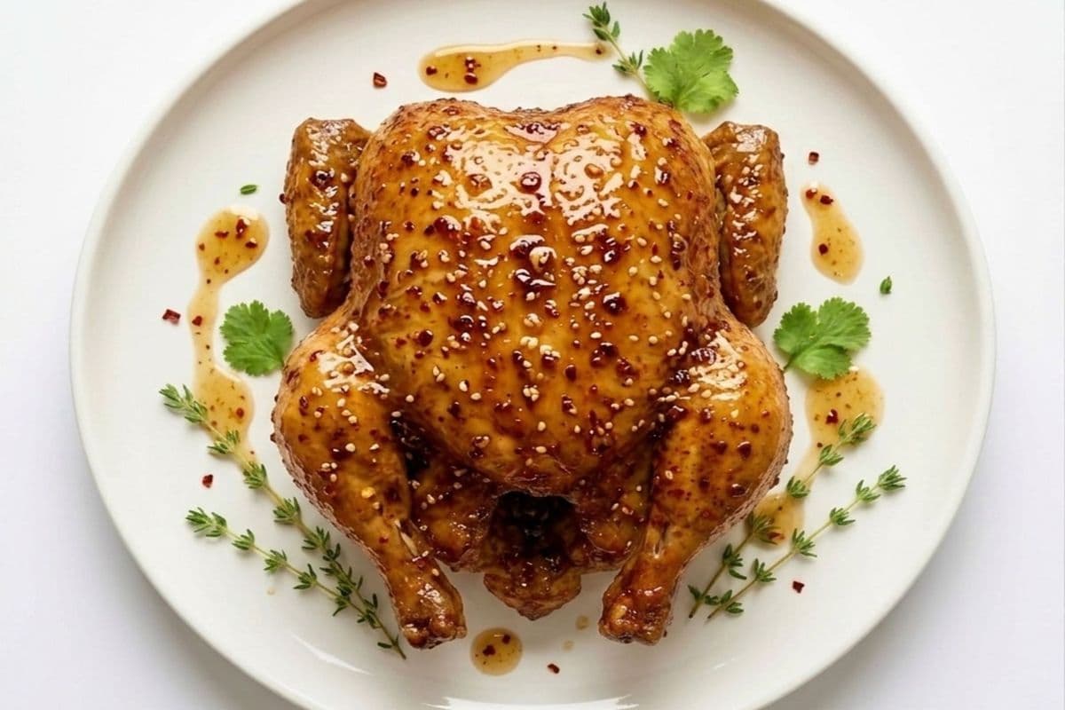 Full Honey Garlic Chicken (Glazed and Roasted)